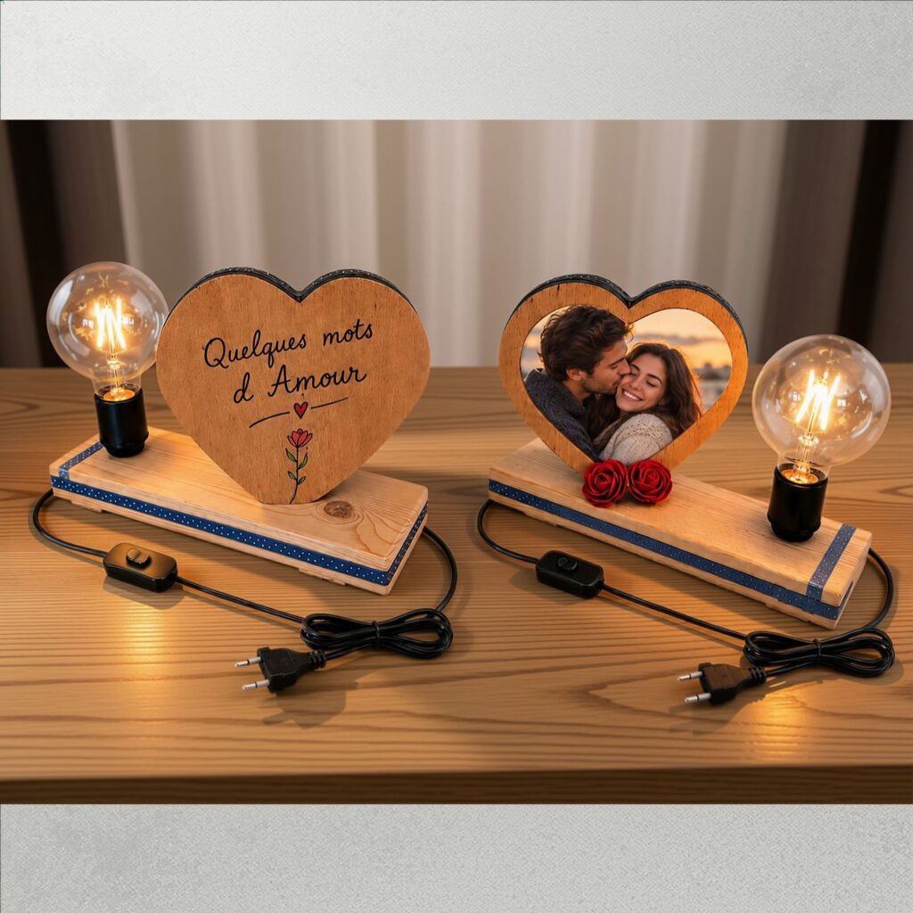 lampe coeur